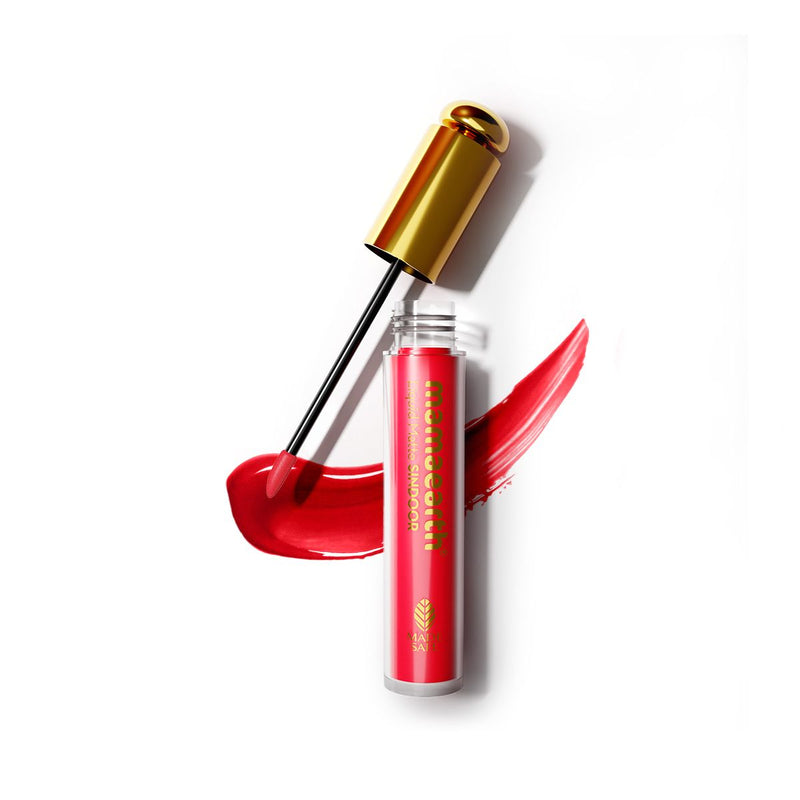 Mamaearth Liquid Matte Sindoor with Almond Extract & Vitamin E, 2.8 ml | 01, Red - Buy from Indicrest