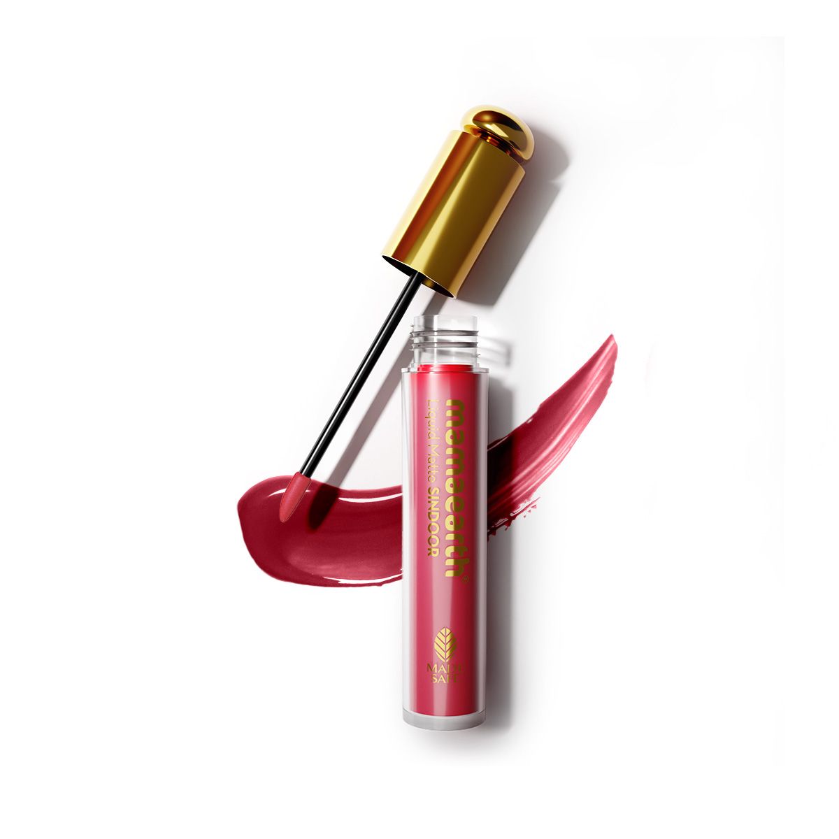 Mamaearth Liquid Matte Sindoor with Almond Extract & Vitamin E, 2.8 ml | 02, Maroon - Buy from Indicrest