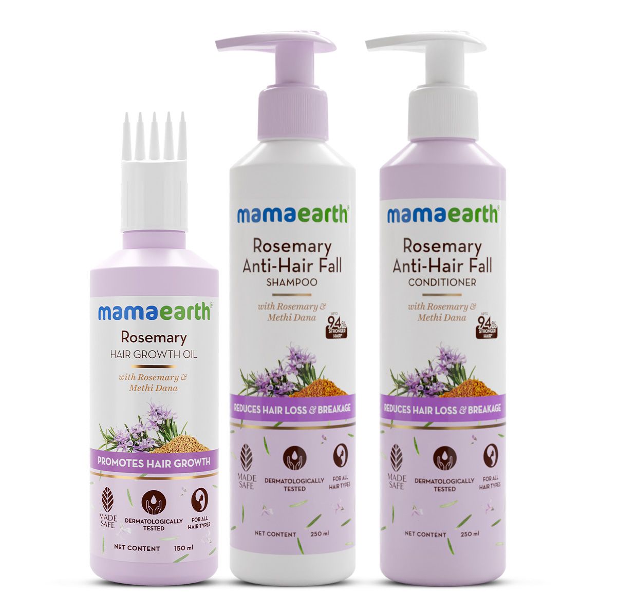 Mamaearth Rosemary Hair Care Kit, 650ml - Image 7 - Buy from Indicrest