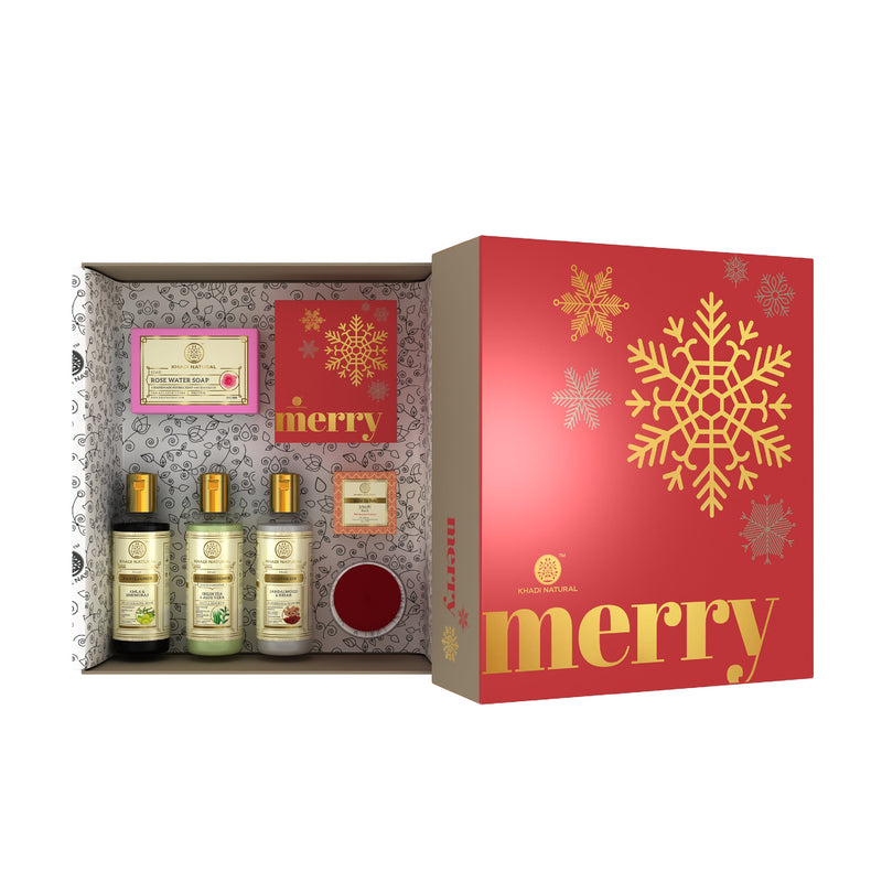 Khadi Natural Merry Gift Pack - Buy from Indicrest