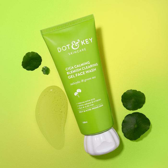 Dot & Key Cica + Salicylic Acid Face Wash for Oily Skin, 100ml