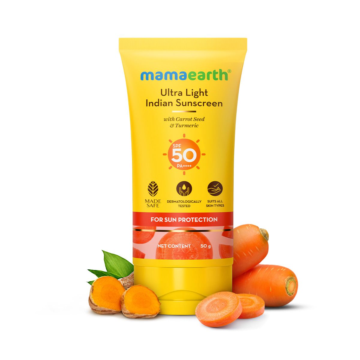 Mamaearth Ultra-Light Indian Sunscreen, 50g (Copy) - Buy from Indicrest