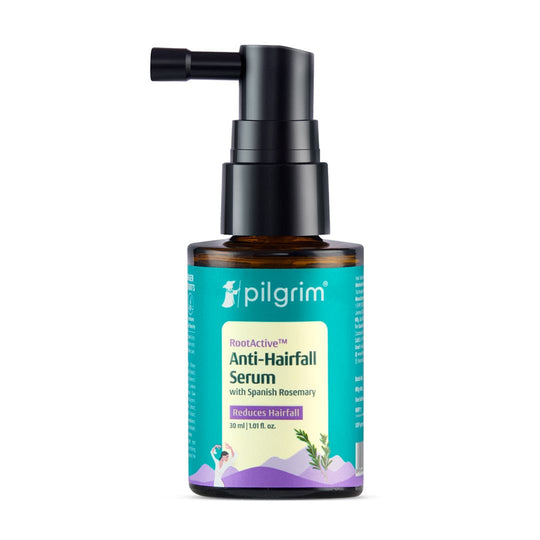 Pilgrim RootActive‚Ñ¢ Anti-Hairfall Serum With Spanish Rosemary, 30ml - Buy from Indicrest