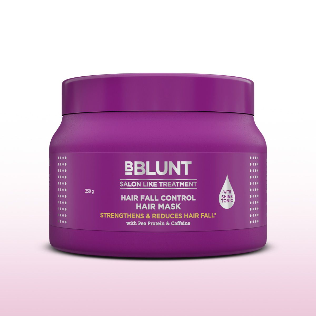Bblunt Hair Fall Control Hair Mask with Pea Protein & Caffeine for Stronger Hair 250g, Pack of 2 X 250g - Image 10 - Buy from Indicrest