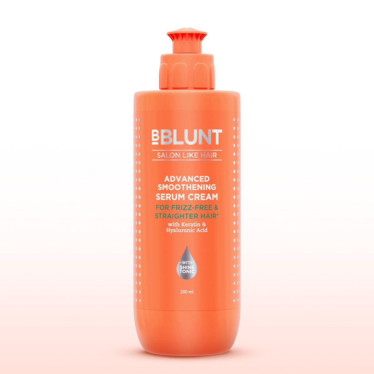 Bblunt Advanced Smoothening Serum Cream with Keratin & Hyaluronic Acid, 200ml - Image 3 - Buy from Indicrest
