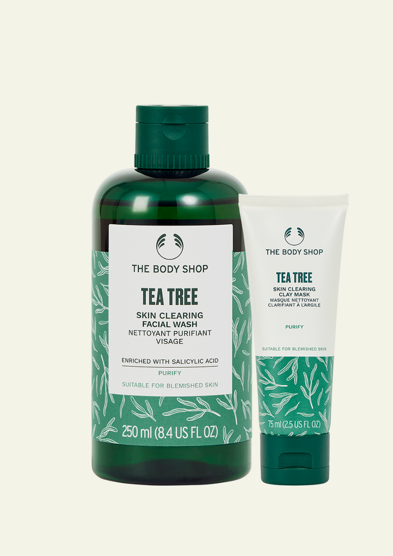 The Body Shop Tea Tree Deep Clean Duo, 2pc Buy at Indicrest
