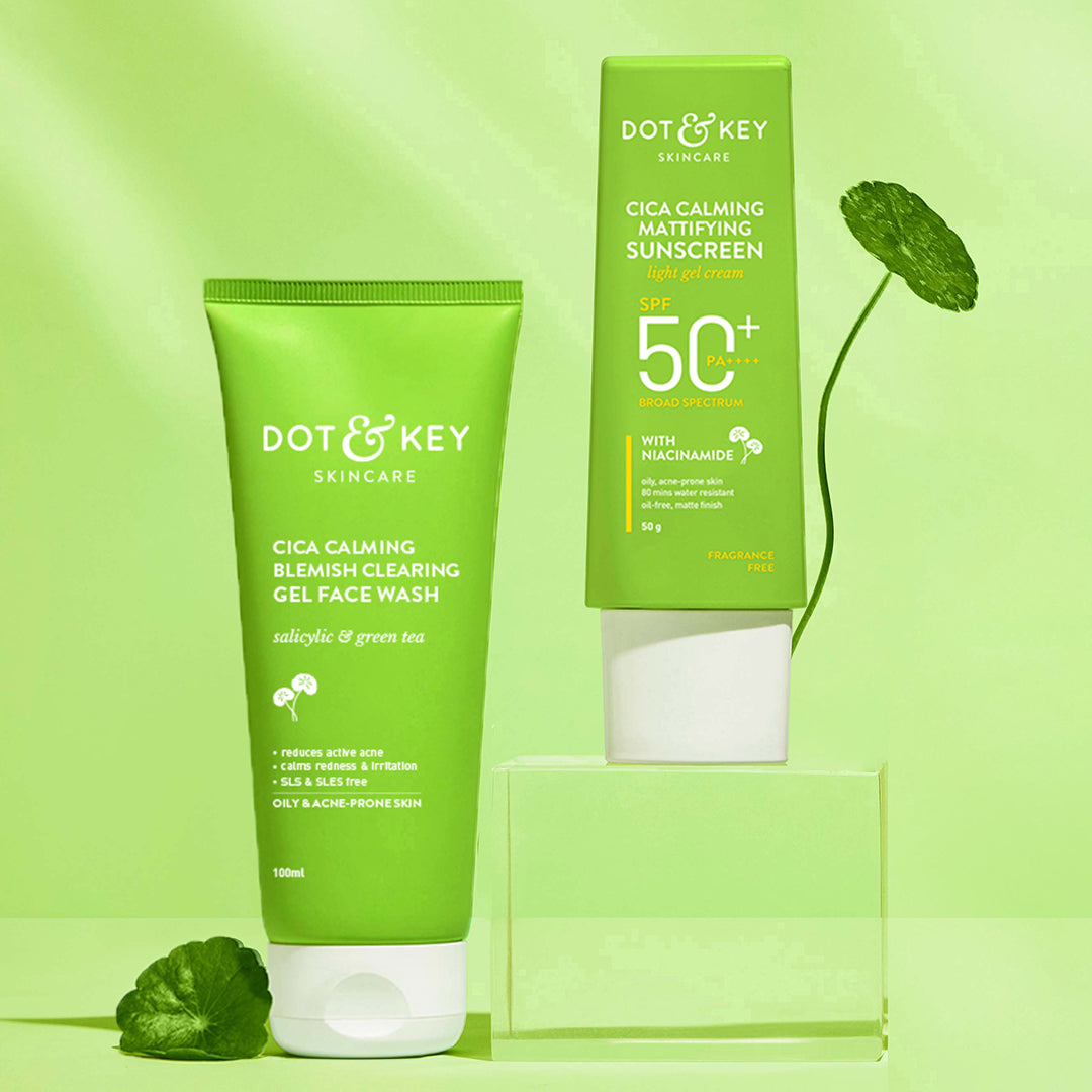 Dot & Key Acne No More Cica Power Duo, 100ml+50g