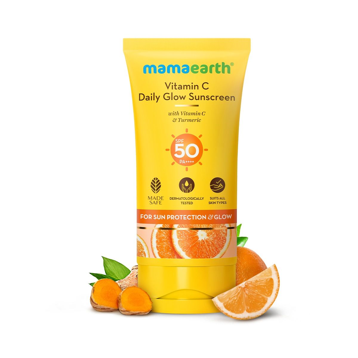 Mamaearth Vitamin C Daily Glow Sunscreen SPF 50 PA++++, 50g - Image 9 - Buy from Indicrest