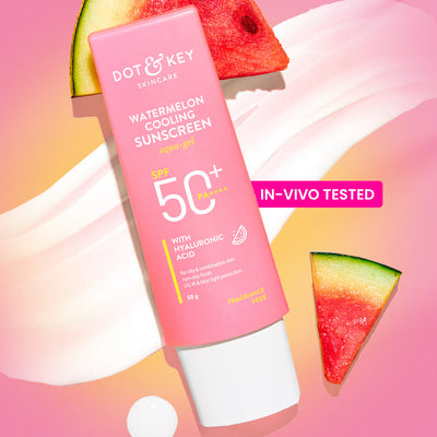 Dot & Key Watermelon Sunscreen, SPF 50+ PA++++, 50g
