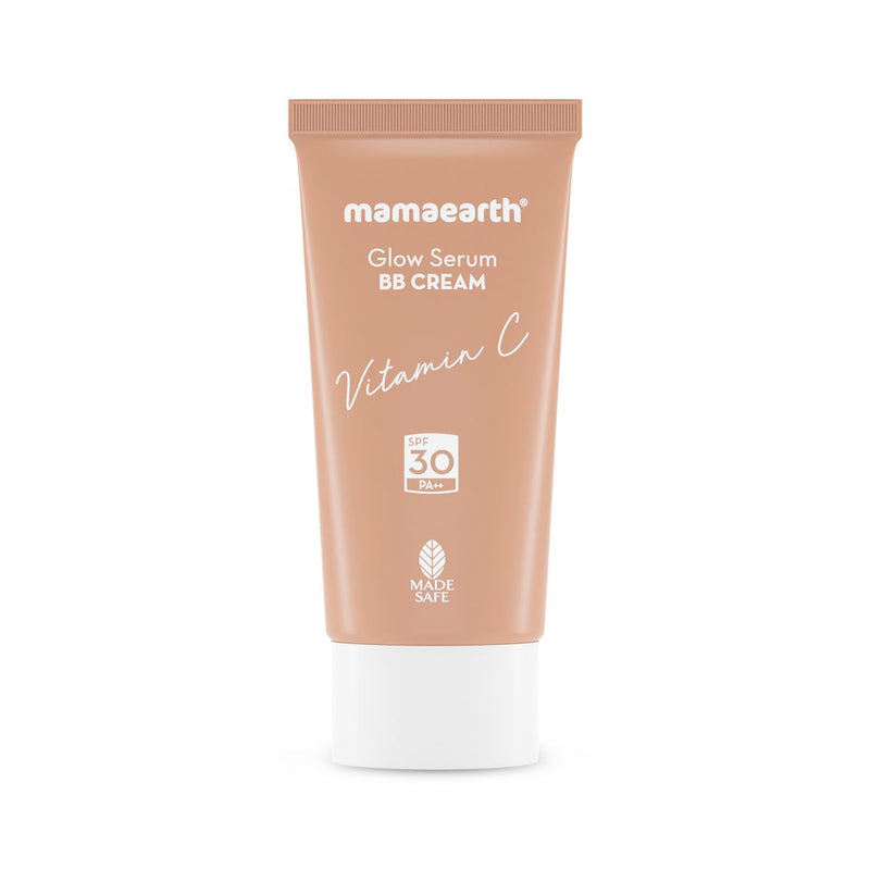 Mamaearth Glow Serum BB Cream with Vitamin C & Turmeric, 25g - Buy from Indicrest