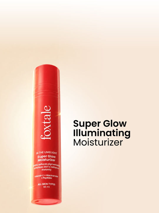 Foxtale Super Glow Illuminating Moisturizer 3-in-1 moisturizer that gives a highlighter-like glow | 50 ml - Buy from Indicrest