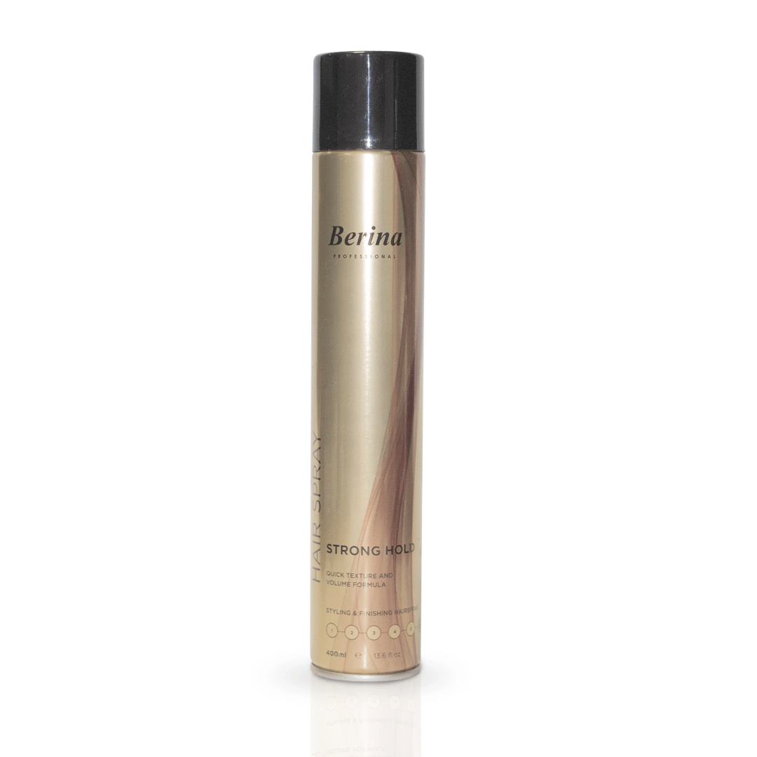 Berina Professional Hair Spray (Strong Hold) | Long-Lasting Firm Hold for All-Day Styling, 400ml Buy from Indicrest