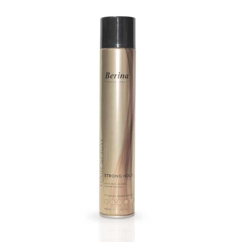 Berina Professional Hair Spray (Strong Hold) | Long-Lasting Firm Hold for All-Day Styling, 400ml Buy from Indicrest