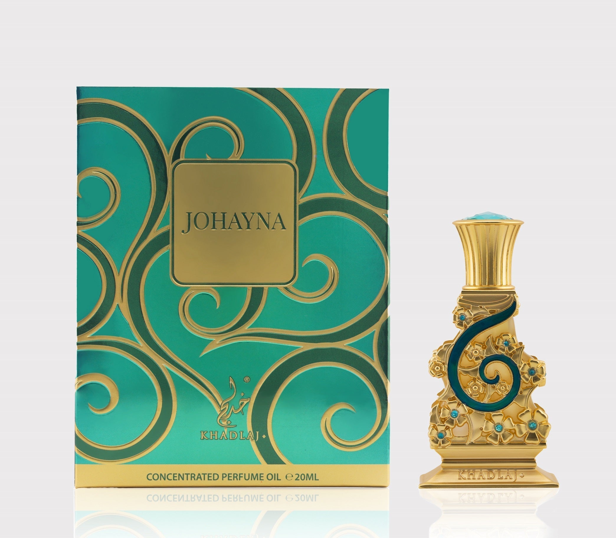 Khadlaj Perfumes JOHAYNA GREEN,  20ml - Buy from Indicrest