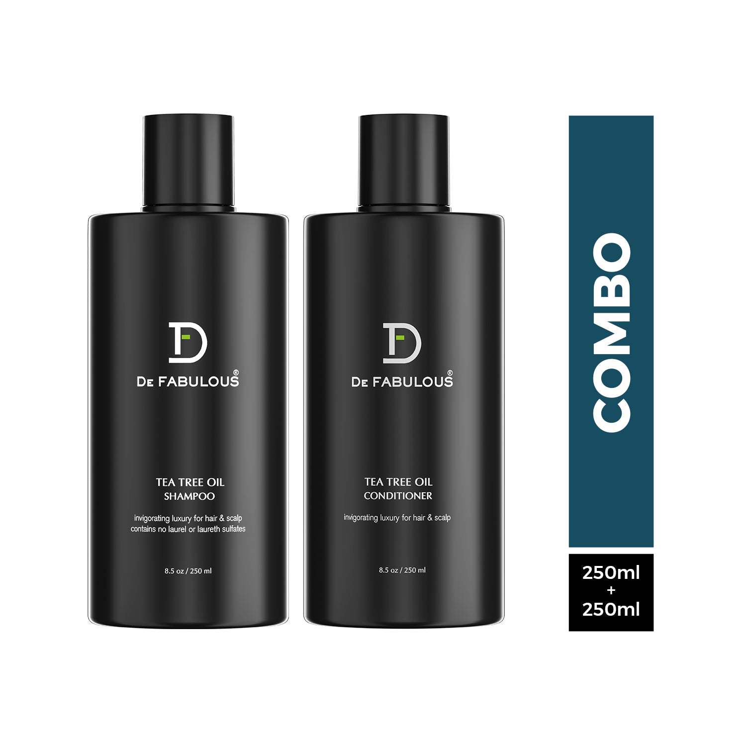 De Fabulous Tea Tree Oil Shampoo 250ml and Conditioner 250ml - Buy from Indicrest