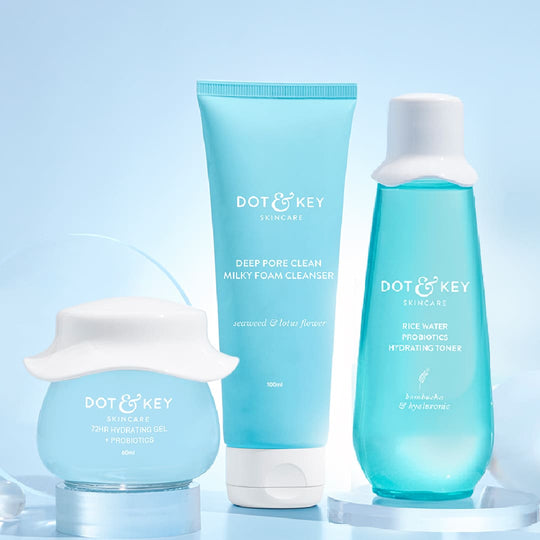 Dot & Key All Day Hydration CTM Essentials, (60ml+100ml+150ml) Buy at Indicrest