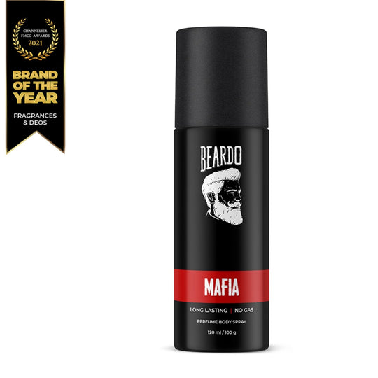 Beardo MAFIA Perfume Body Spray, 120ml - Buy from Indicrest