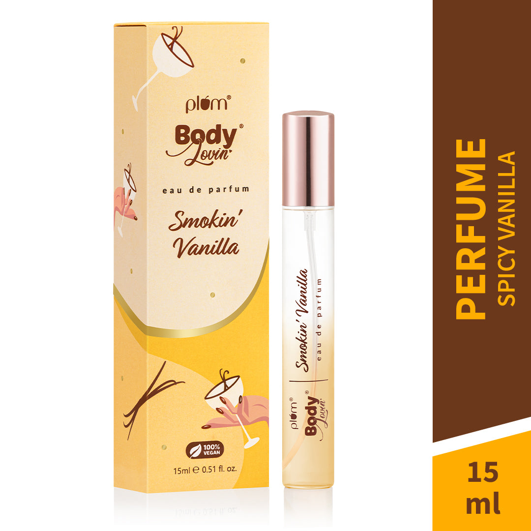 Plum Smokin' Vanilla Eau De Parfum (Perfume) by Plum BodyLovin' | Long Lasting | Supremely Luxurious, 50ml