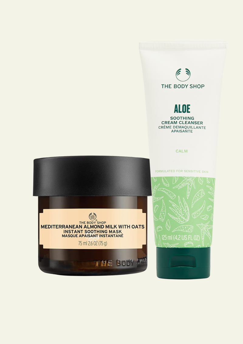 The Body Shop Skin Soothing Duo, 2pc Buy at Indicrest