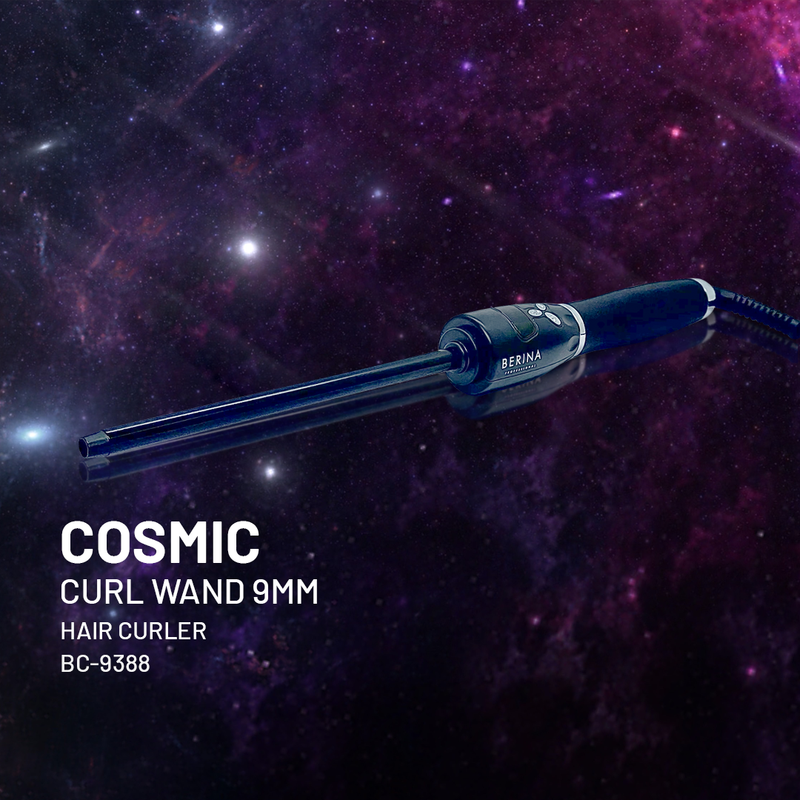 Berina Professional Cosmic Curl Wand BC-9388 | Creates Defined Curls & Natural Waves, BC-9388 Buy from Indicrest