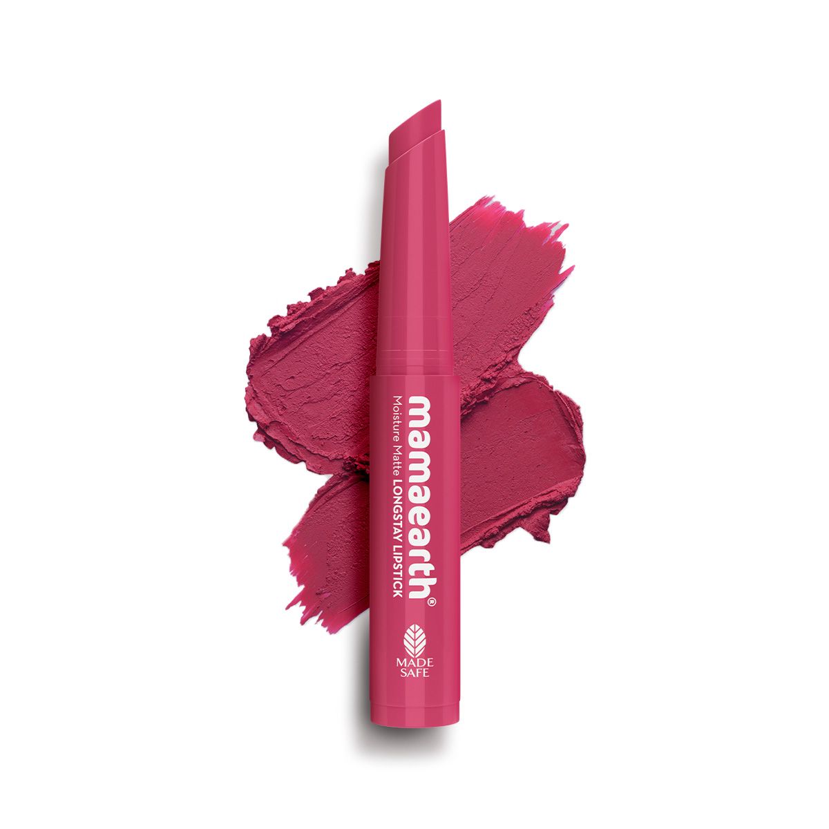 Mamaearth Moisture Matte Longstay Mini Lipstick, 0.7g | Candyfloss Pink - Buy from Indicrest