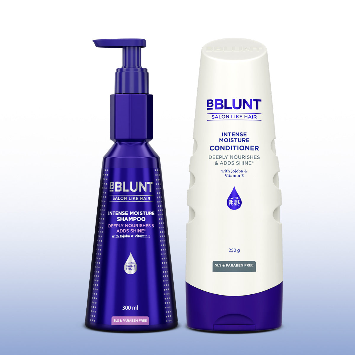 Bblunt Intense Moisture Shampoo & Conditioner Power Duo - Buy from Indicrest