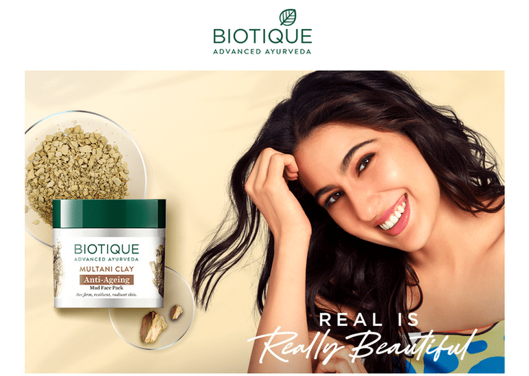 Biotique Multani Clay Anti-Ageing Mud Face Pack, 75g - Image 2 - Buy from Indicrest
