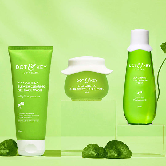 Dot & Key Acne Control CTM Night Care Regime, (100ml+60ml+150ml) Buy at Indicrest