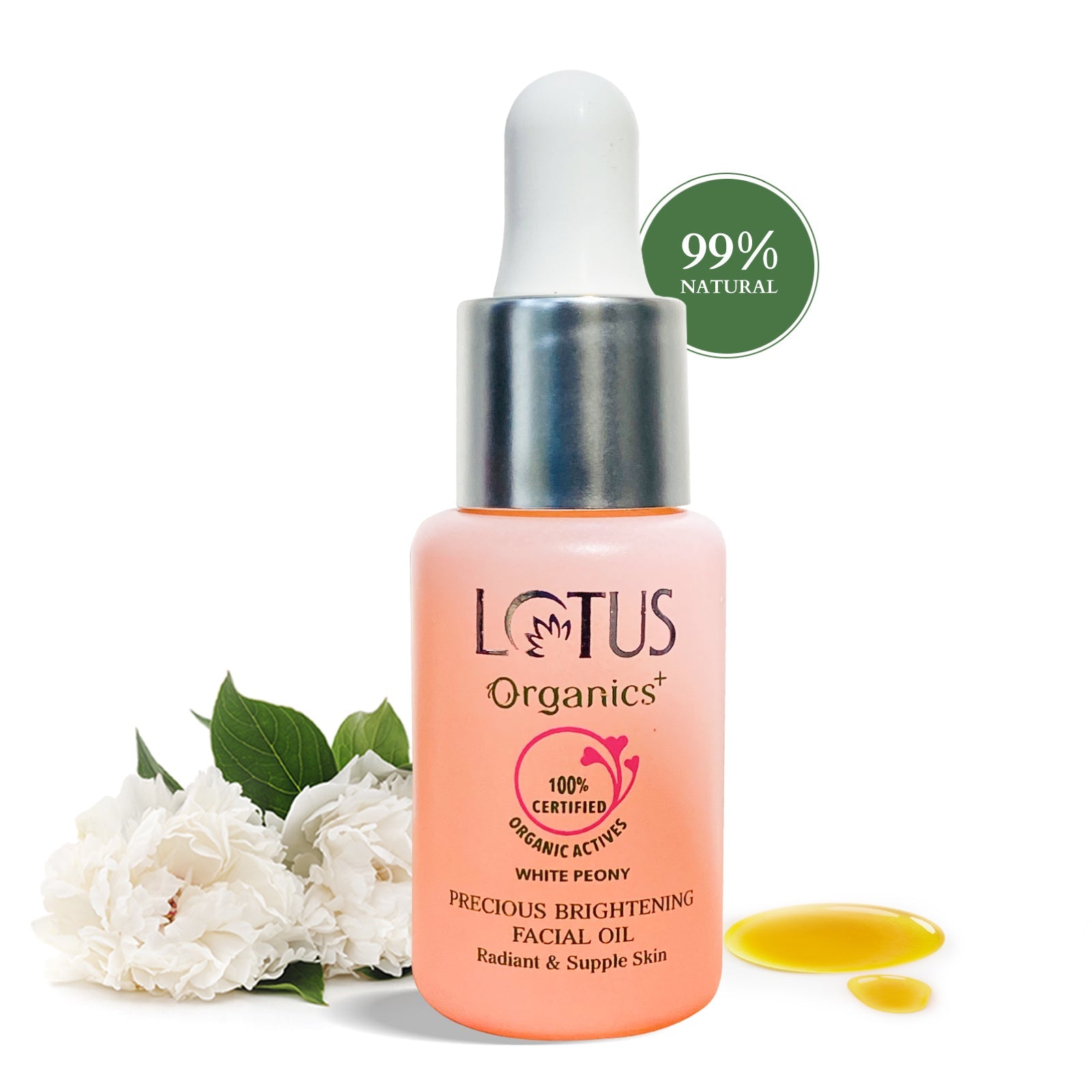 Lotus Herbals Precious Brightening Facial Oil, 15ml