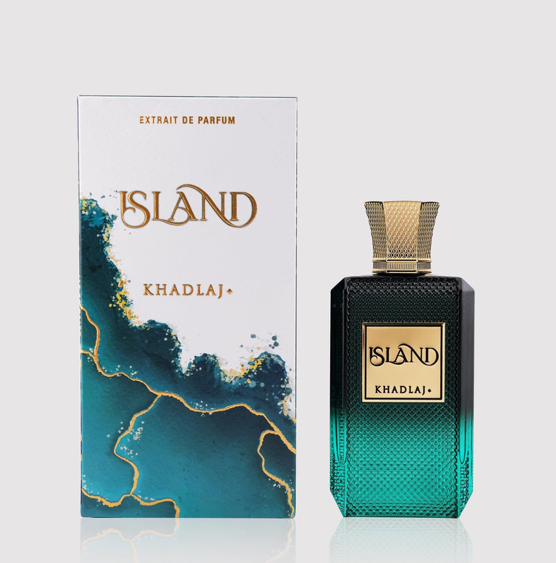 Khadlaj Perfumes KHADLAJ ISLAND EXTRAIT DE PARFUM SPRAY,  100ml FOR MEN & WOMEN - Buy from Indicrest