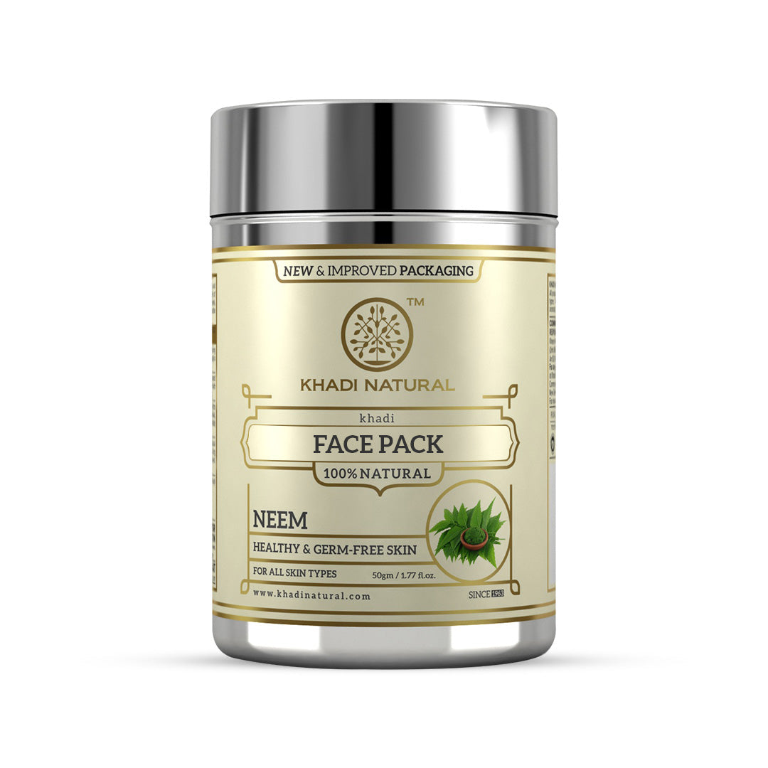 Khadi Natural Neem Face Pack - 50gm - Buy from Indicrest