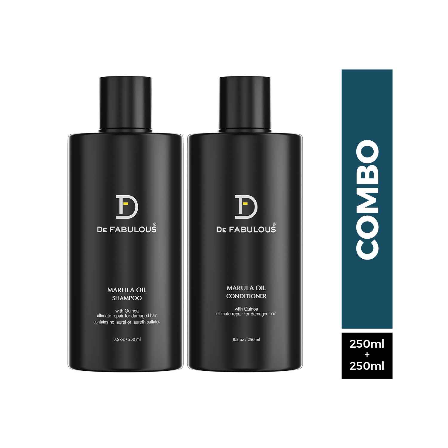 De Fabulous Marula Oil Shampoo 250ml and Conditioner 250ml - Buy from Indicrest