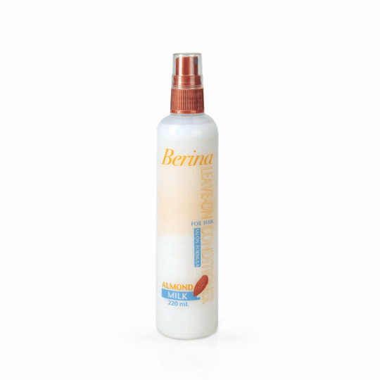 Berina Professional Leave-On Conditioner Almond Milk | Deep Moisture, Softness & Smooth Texture, 220ml Buy from Indicrest