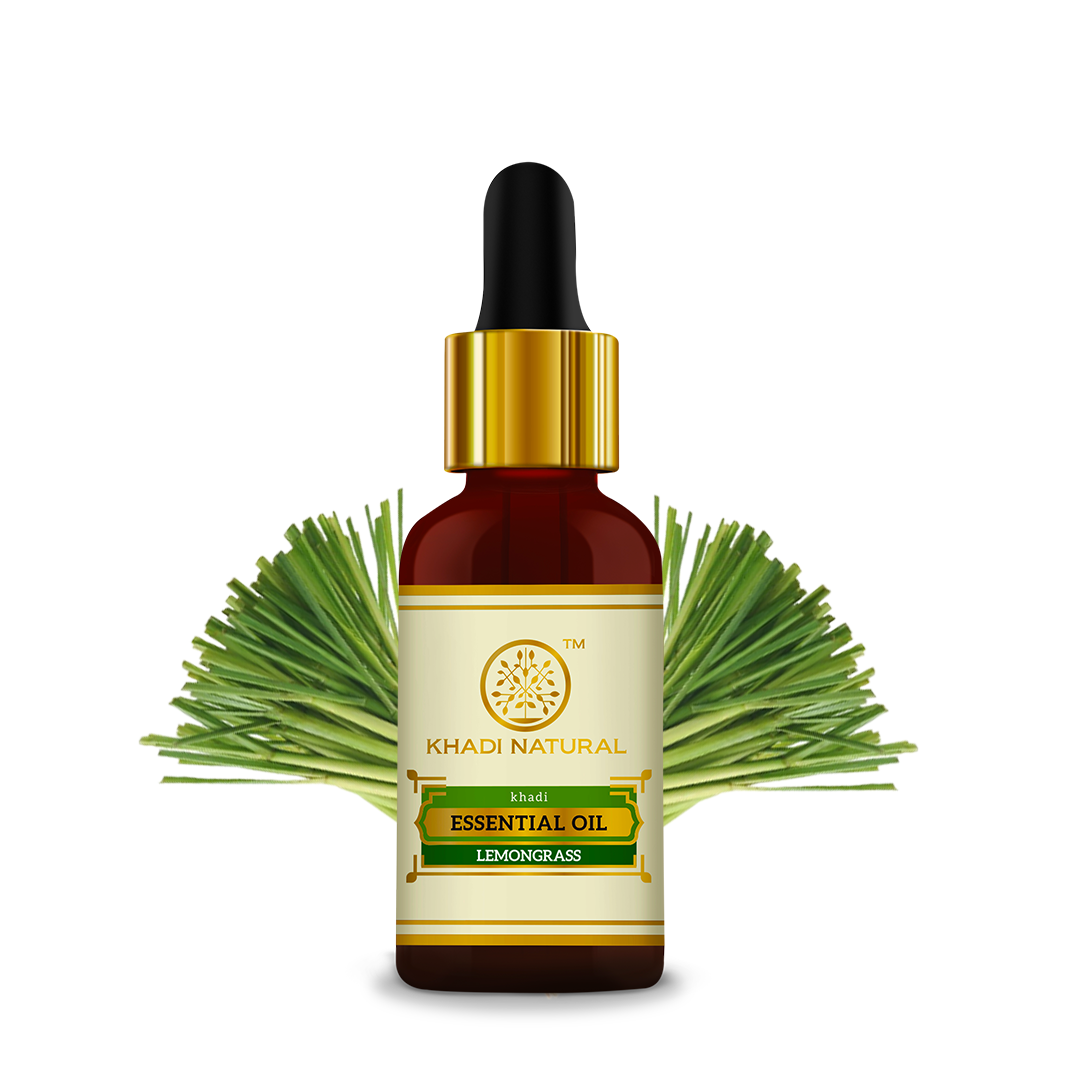 Khadi Natural Lemongrass - Pure Essential Oil - 15ml - Image 5 - Buy from Indicrest