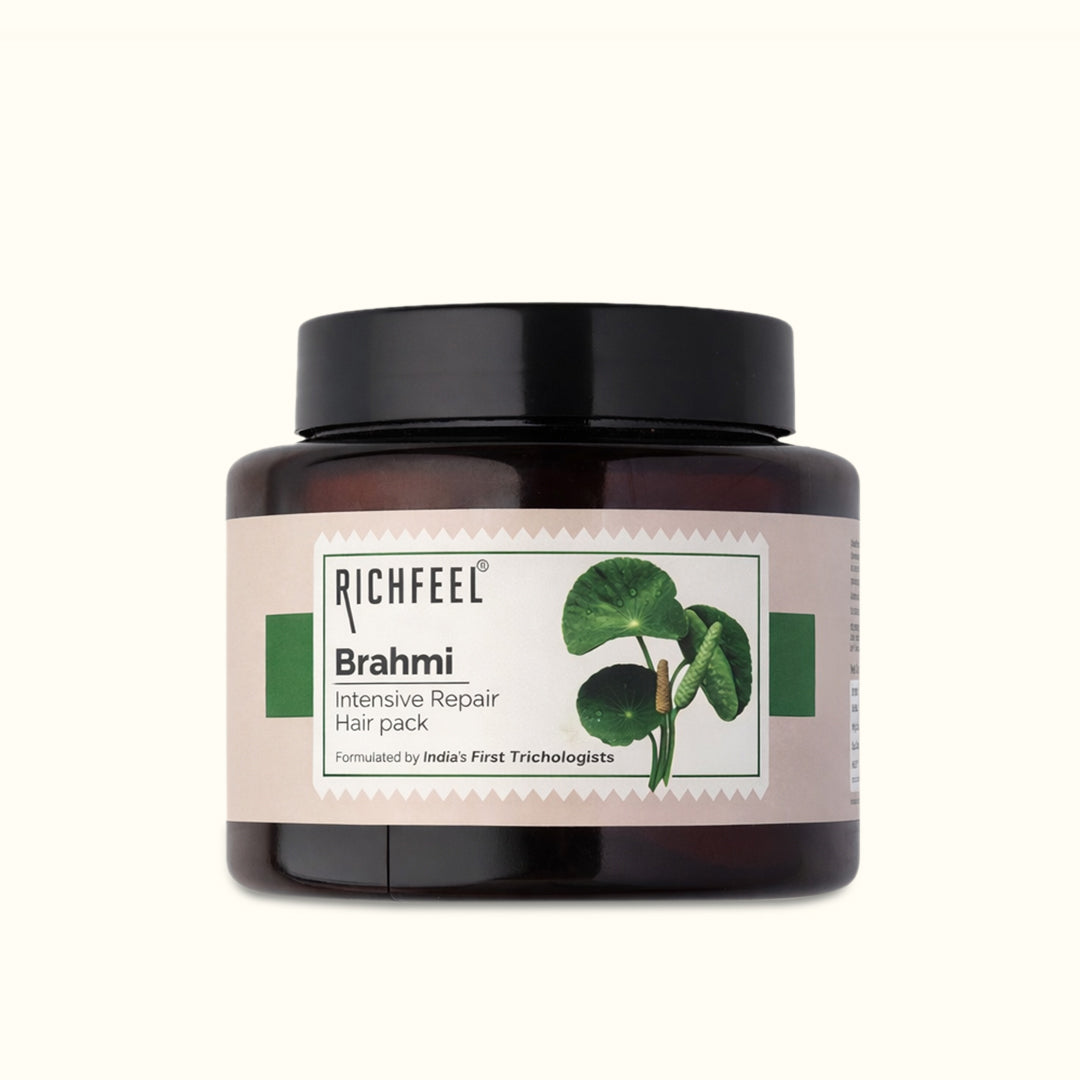 Richfeell Brahmi Hair Pack 500 g - Buy from Indicrest