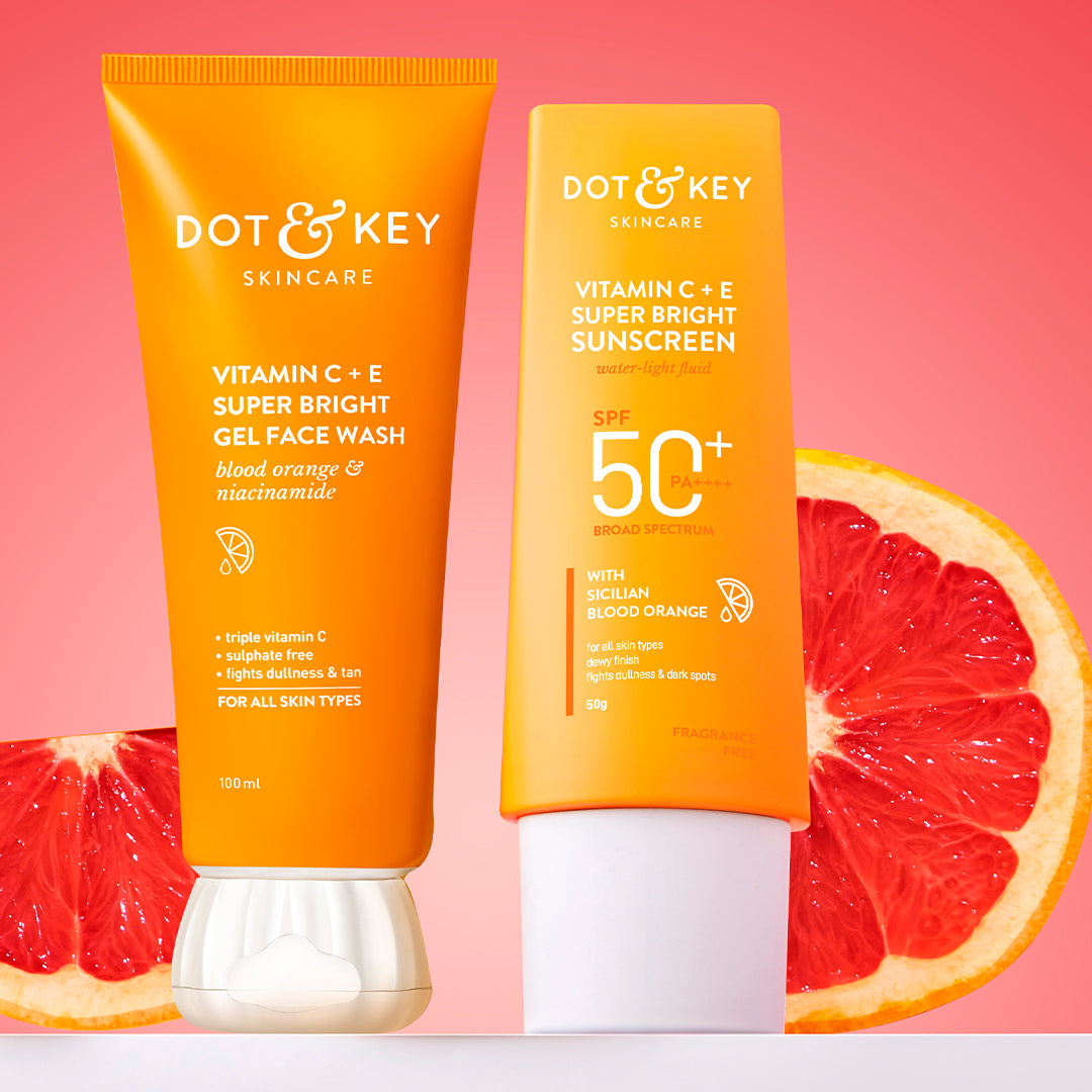 Dot & Key Good to Glow Vitamin C Combo, (100ml+50g)