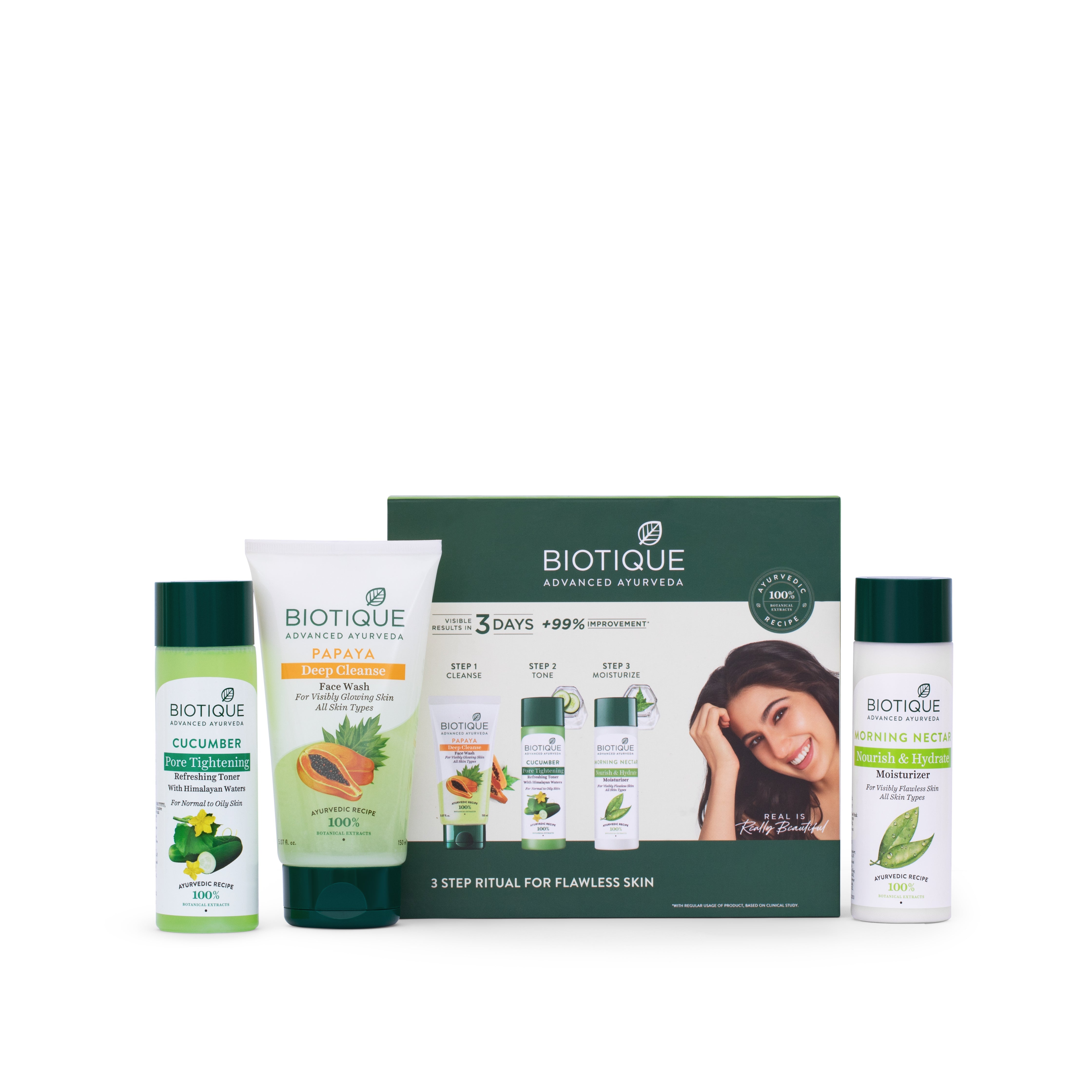 Biotique Daily Skin Care Essential Gift Kit - Buy from Indicrest