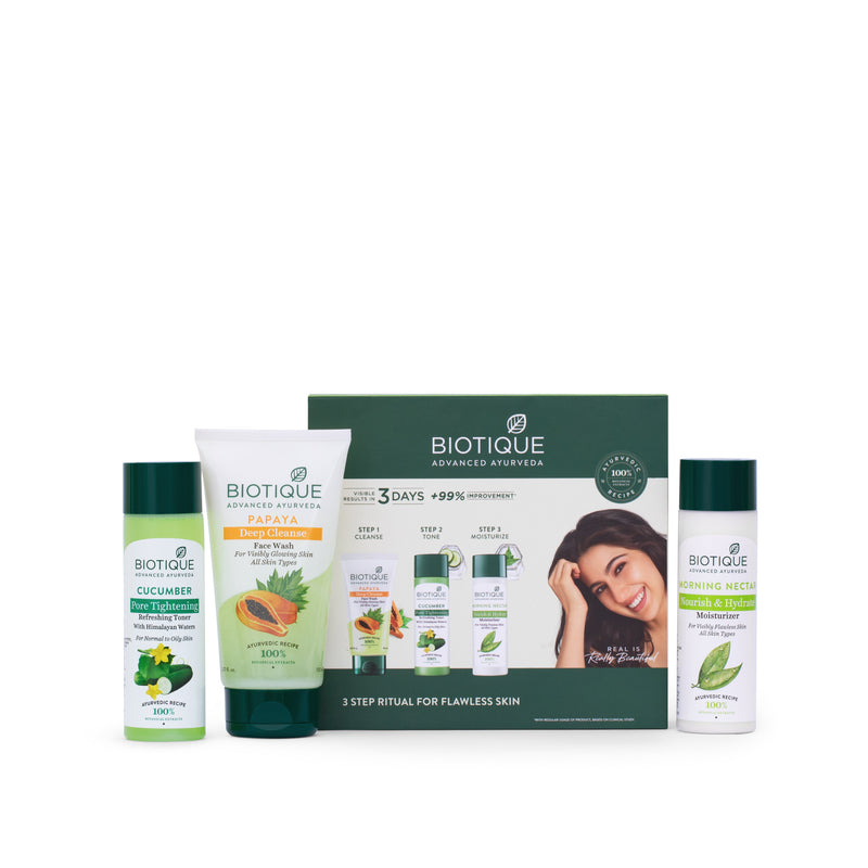 Biotique Daily Skin Care Essential Gift Kit - Buy from Indicrest