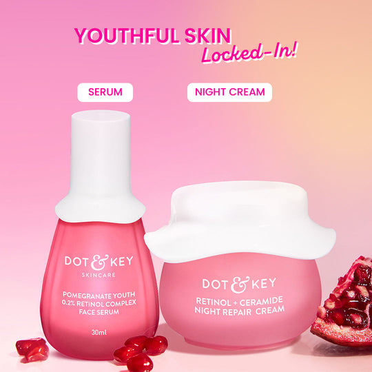 Dot & Key Forever Young Retinol Power Duo, (30ml+60ml) Buy at Indicrest