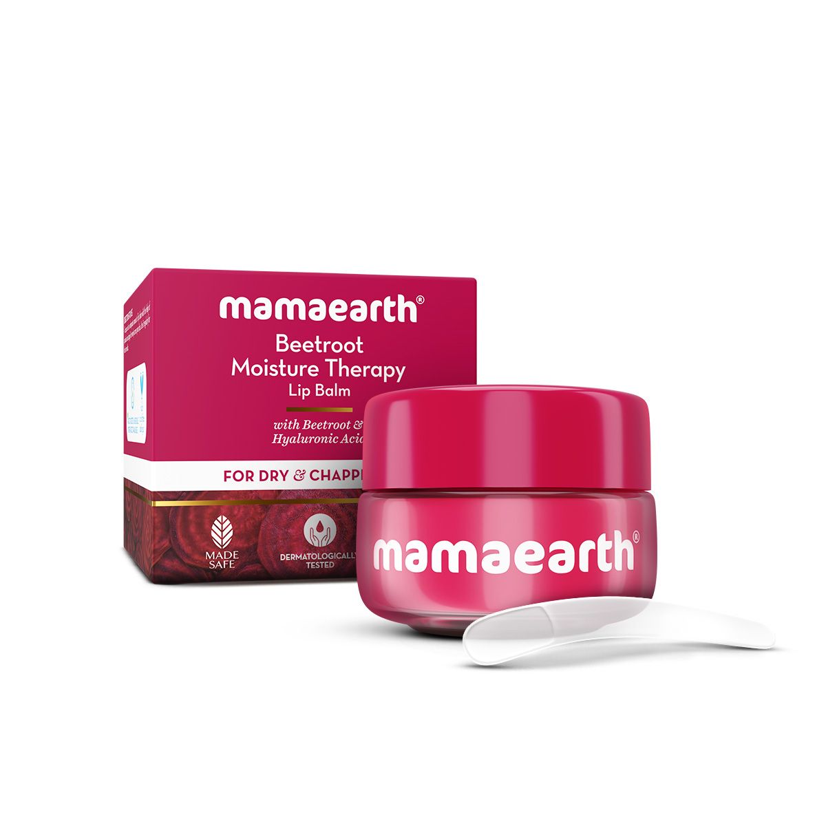 Mamaearth Beetroot Moisture Therapy Lip Balm with Beetroot & Hyaluronic Acid for Dry & Chapped Lips, 15g - Image 11 - Buy from Indicrest