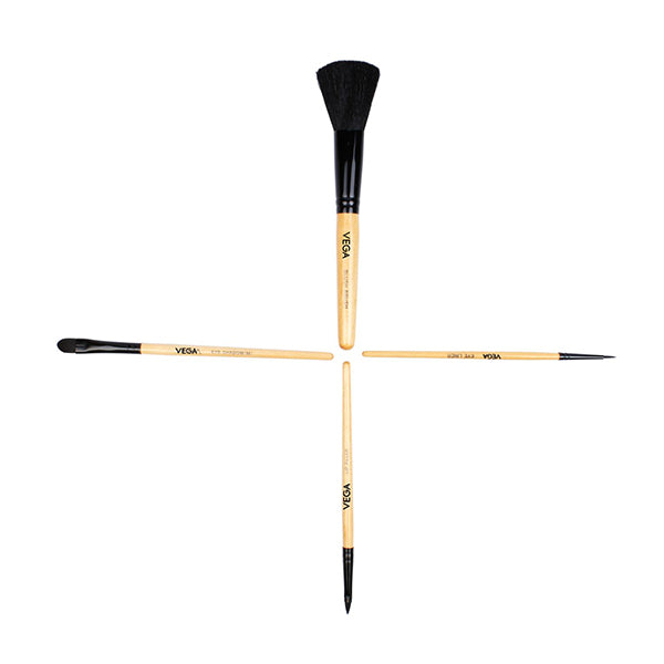 Vega Set of 4 Brushes - EVS-04 Buy at Indicrest