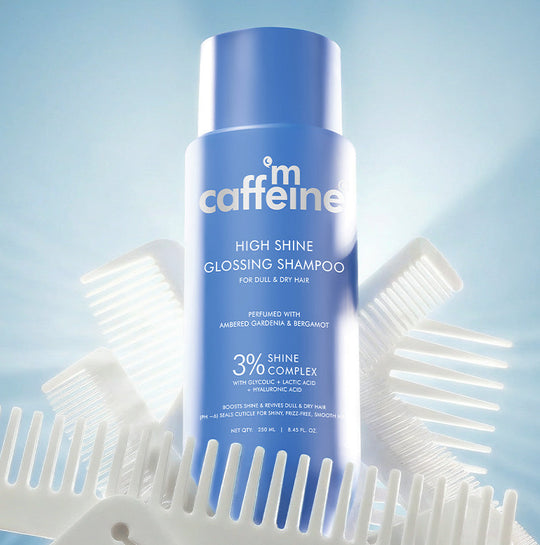 Mcaffeine High Shine glossy Hair Shampoo  3% Shine Complex, 250ml - Buy from Indicrest