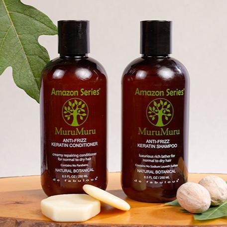 De Fabulous Amazon Series Murumuru Anti Frizz Keratin Shampoo 250ml + Conditioner 250ml - Buy from Indicrest