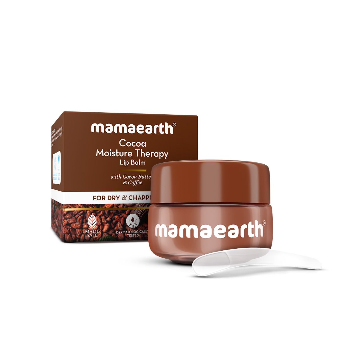 Mamaearth Cocoa Moisture Therapy Lip Balm with Cocoa Butter & Coffee for Dry & Chapped Lips 15g - Image 10 - Buy from Indicrest
