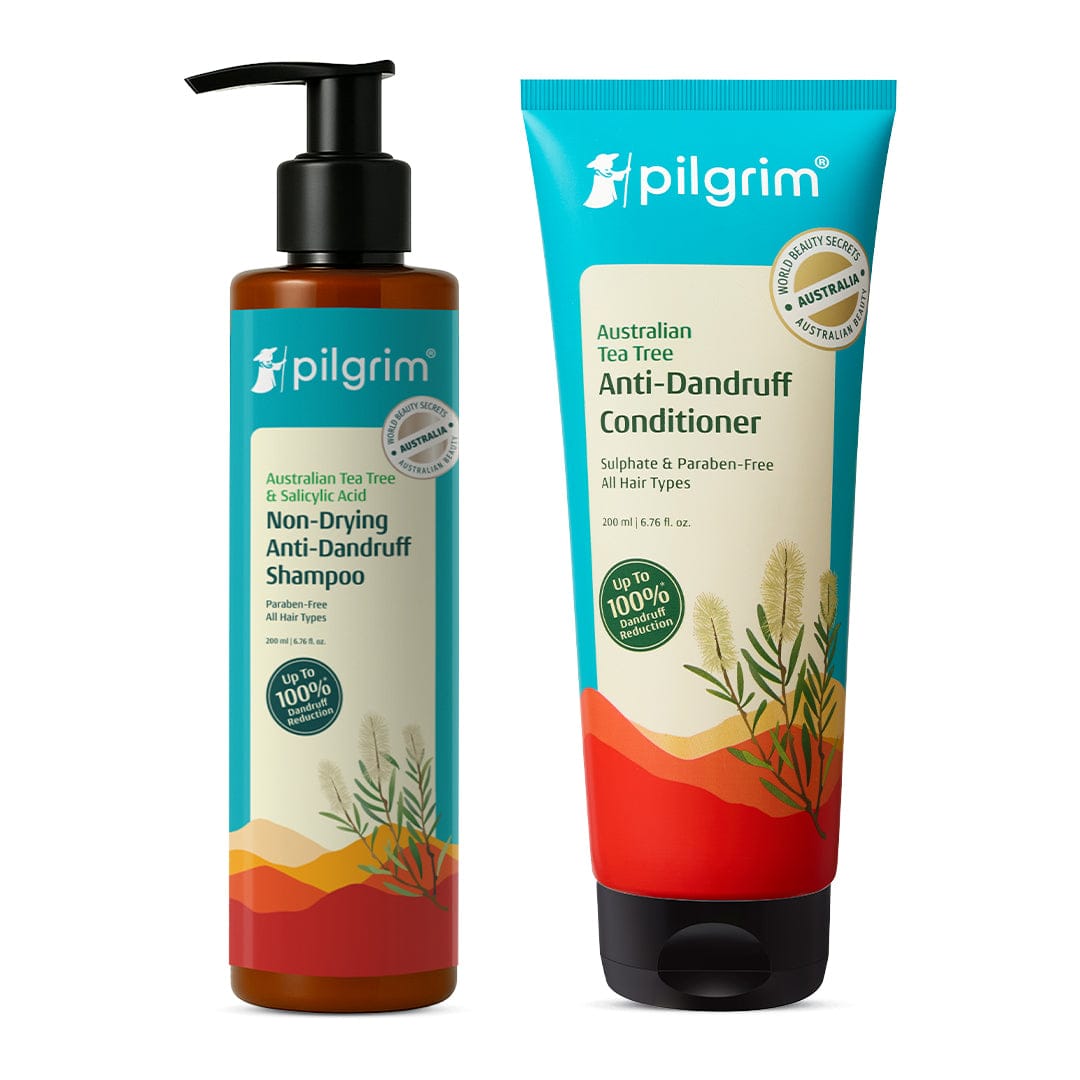 Pilgrim Australian Tea Tree Non-Drying Anti-Dandruff Shampoo, 200ml - Image 4 - Buy from Indicrest