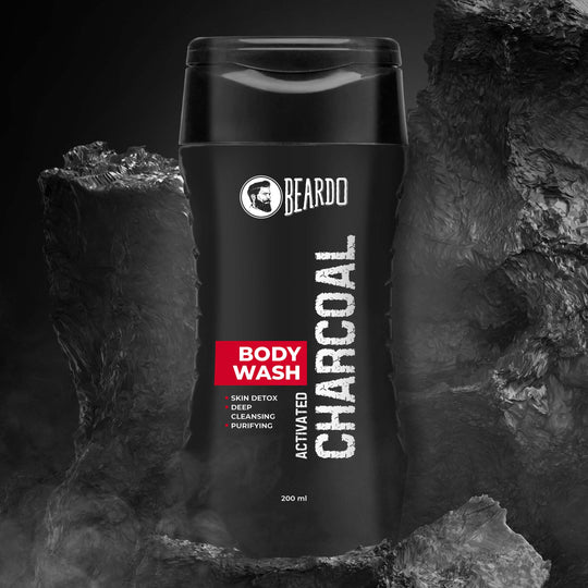 Beardo Activated Charcoal Bodywash, 200ml - Buy from Indicrest