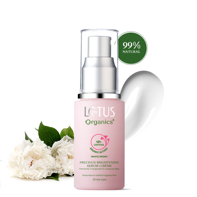 Lotus Herbals Precious Brightening Serum+ Creme, 30ml