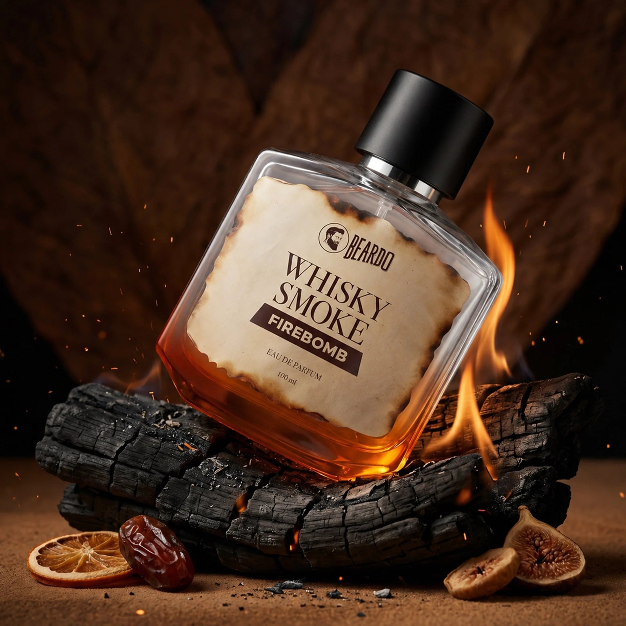 Beardo Whisky Smoke Firebomb EAU DE PARFUM, 100ml - Buy from Indicrest