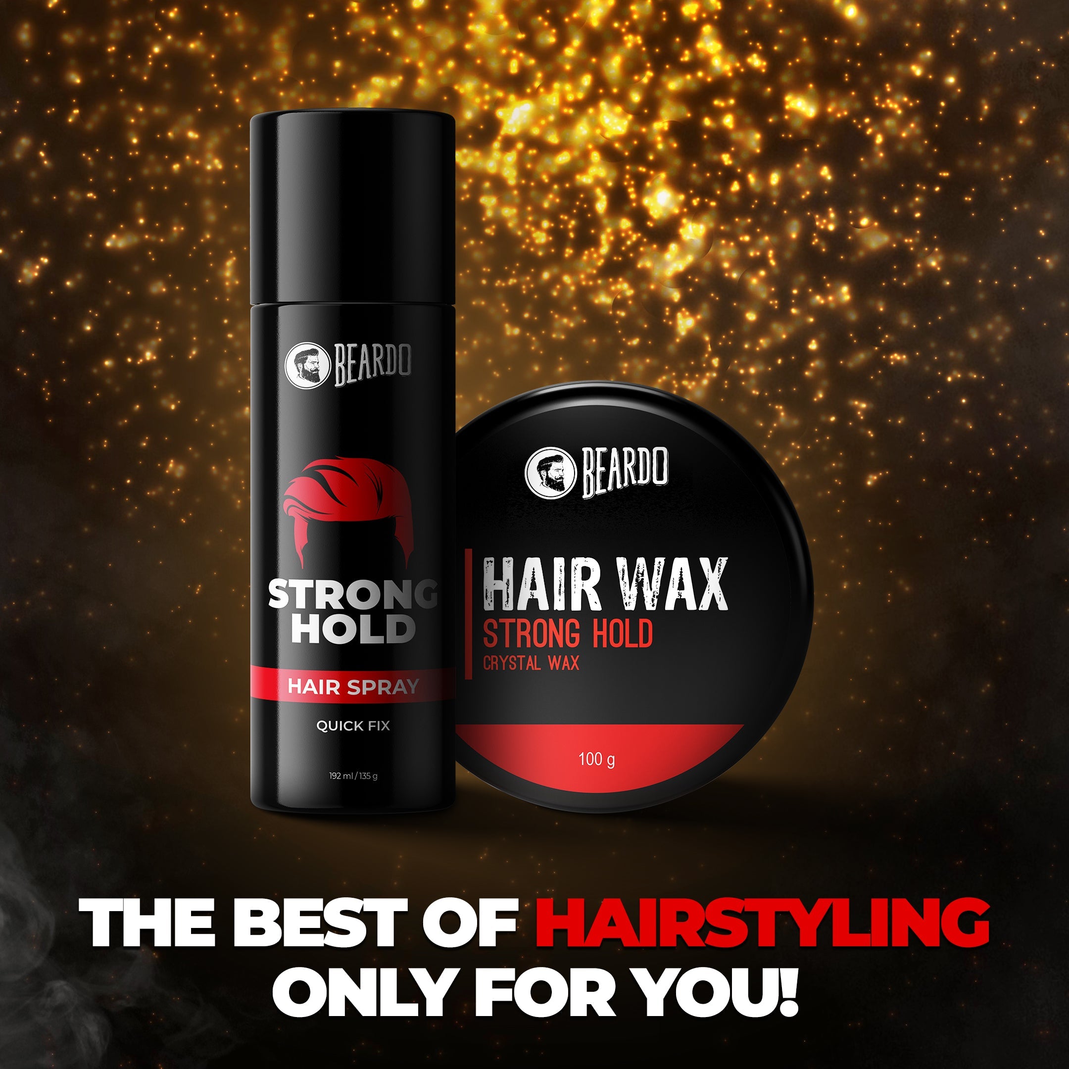 Beardo Festive Ready Hair Combo - Image 2 - Buy from Indicrest