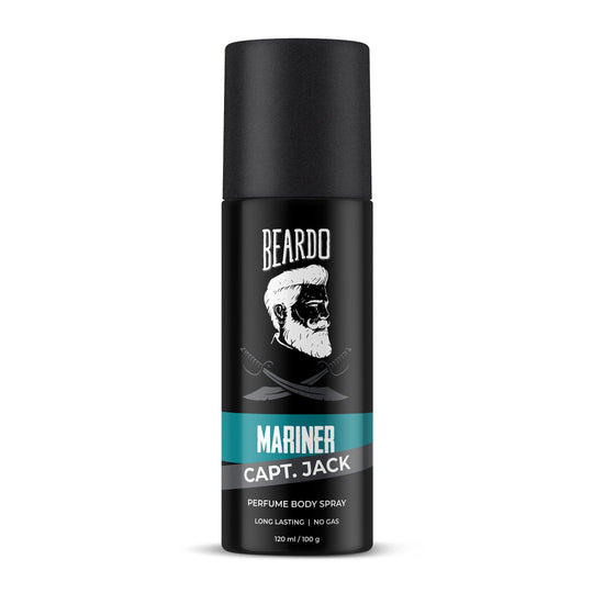 Beardo Mariner Captain Jack Perfume Body Spray, 120ml - Buy from Indicrest